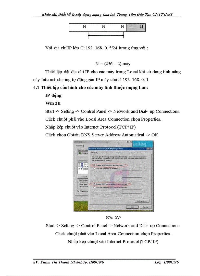 image for page Khảo sát thiết kế xây dựng mạng Lan tại Trung Tâm Đào Tạo CNTT INeT