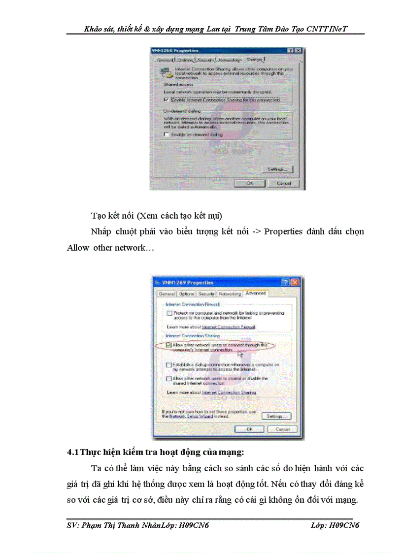 image for page Khảo sát thiết kế xây dựng mạng Lan tại Trung Tâm Đào Tạo CNTT INeT