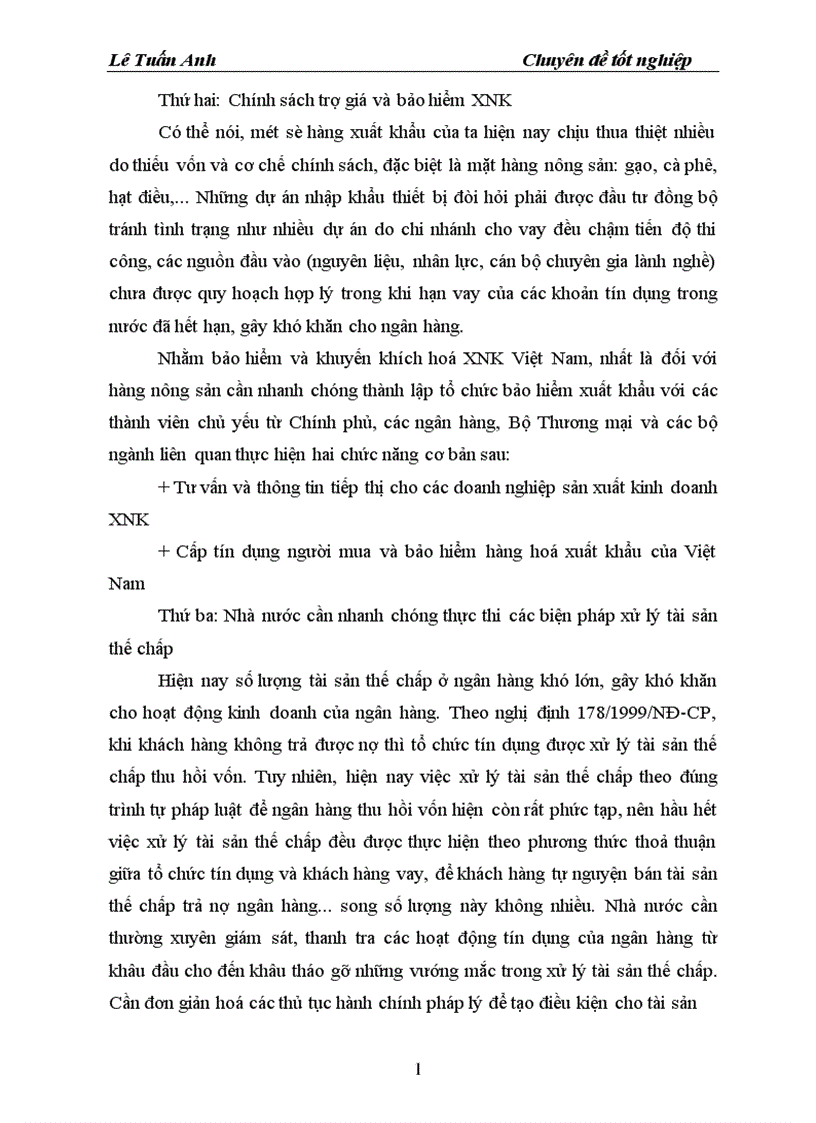 image for page Vai trò của tín dụng ngân hàng đối với hoạt động xuất nhập khẩu