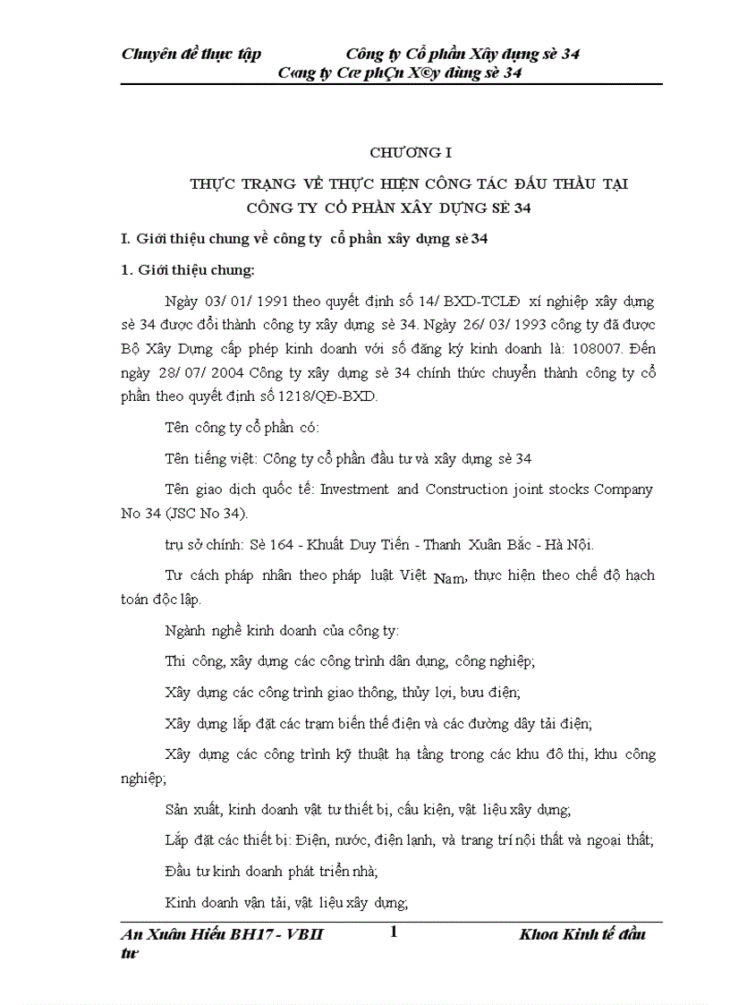 image for page Nâng cao khả năng cạnh tranh trong đấu thầu xây dựng tại công ty cổ phần xây dựng số 34
