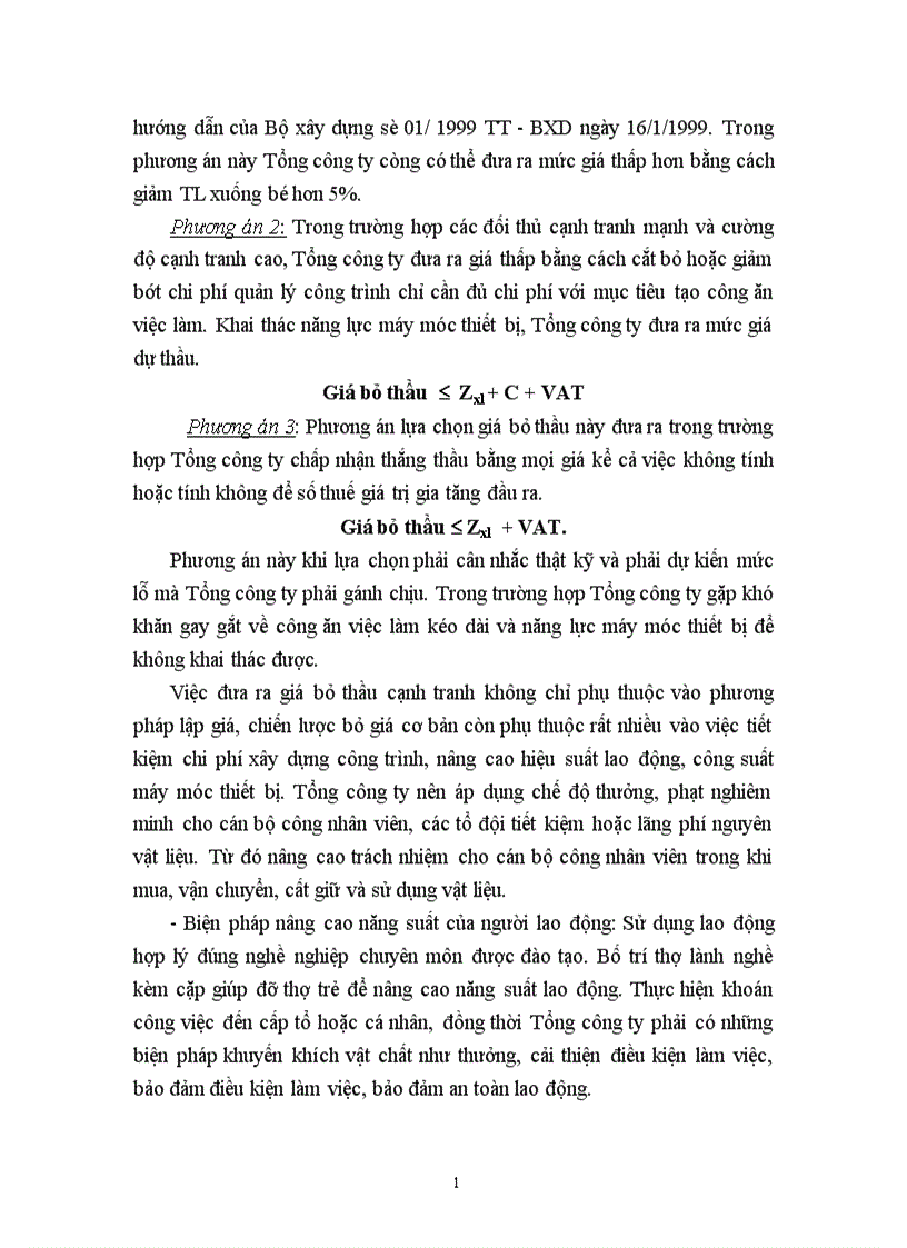 image for page Một số biện pháp nhằm nâng cao khả năng cạnh tranh trong đấu thầu xây lắp ở Tổng công ty xây dựng và phát triển hạ tầng LICOGI