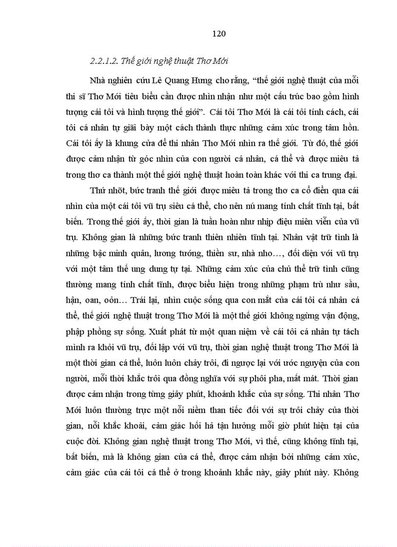 image for page Lưu Trọng Lư trong phong trào Thơ Mới nhìn từ góc độ cái tôi trữ tình và hình tượng thế giới