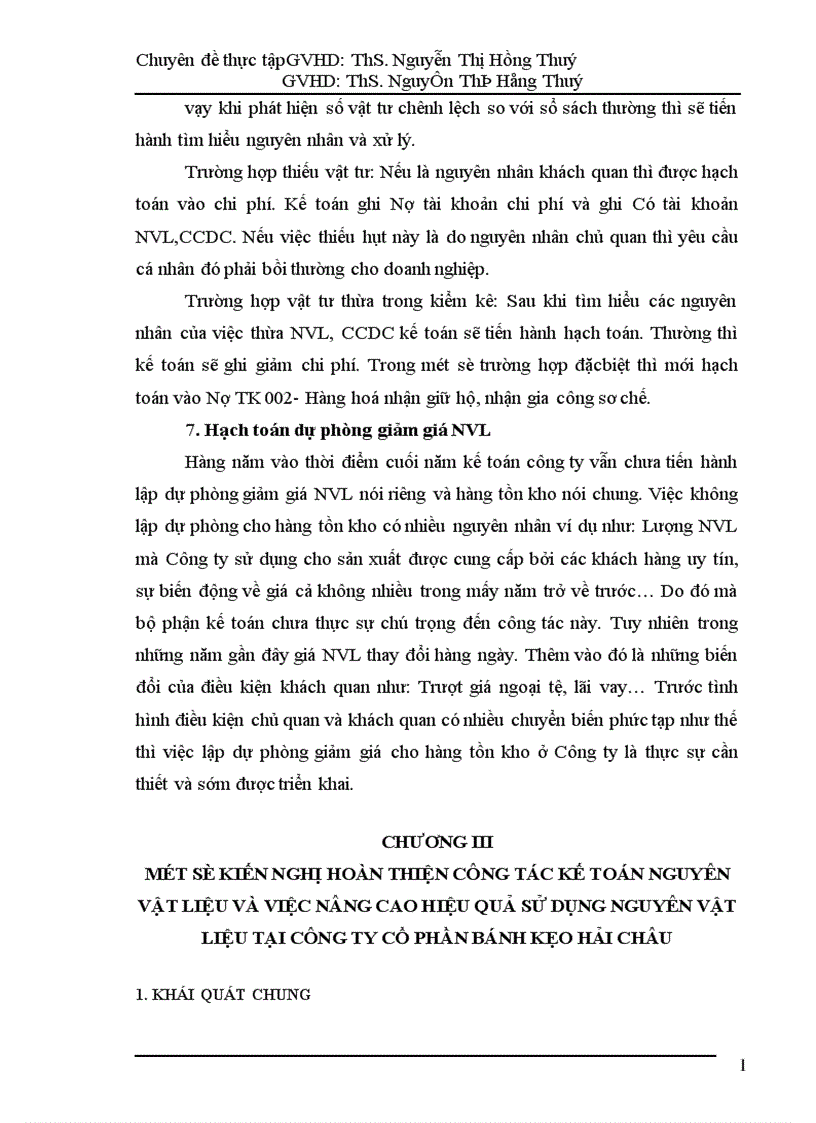 image for page Hoàn thiện hạch toán nguyên vật liệu tại Công ty Cổ phần Bánh kẹo Hải Châu 1