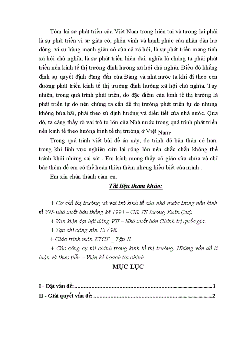 image for page Vai trò kinh tế của nhà nước trong nền kinh tế thị trường định hướng XHCN ở nước ta hiện nay 1