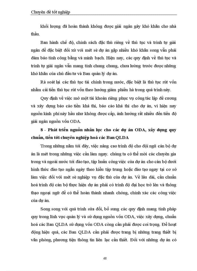 image for page Những giải pháp nhằm đẩy nhanh tiến độ giải ngân nguồn vốn hỗ trợ phát triển chính thức ODA tại Việt Nam giai đoạn 2001 2005