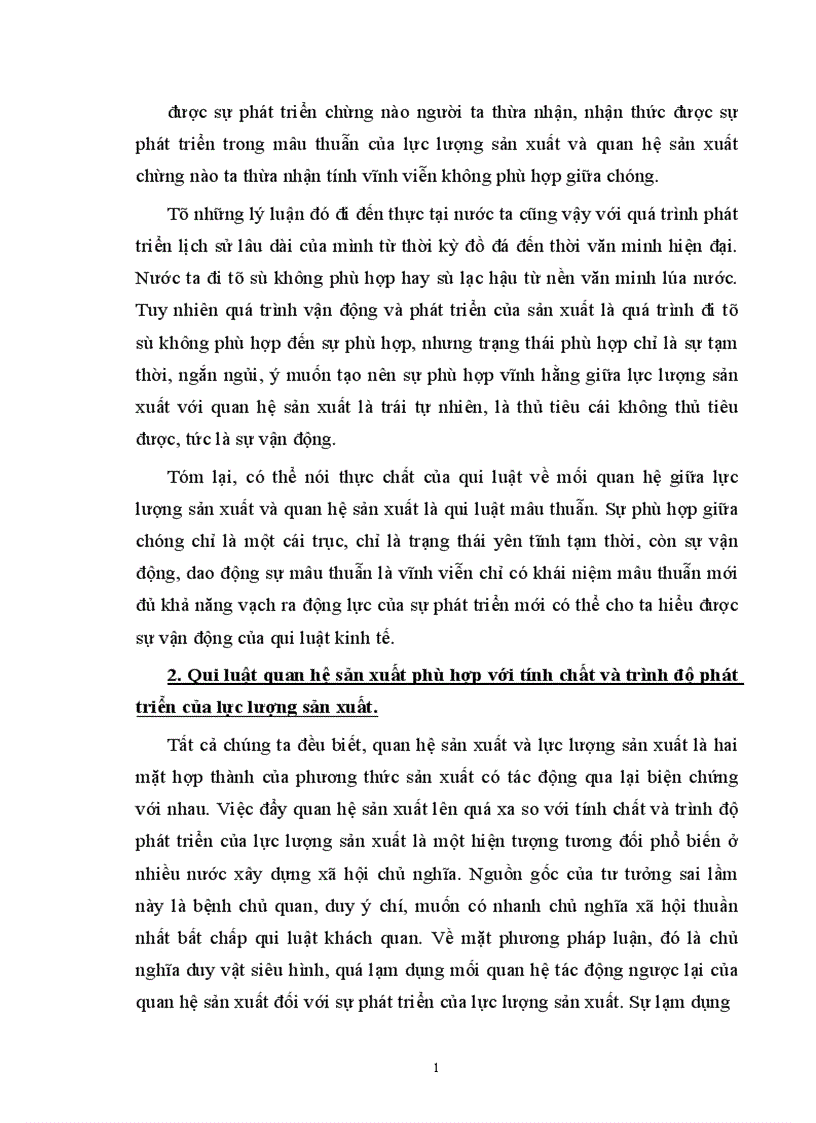 image for page Quan hệ biện chứng giữa lực lượng sản xuất và quan hệ sản xuất Sự vận dụng của Đảng ta trong đường lối đổi mới ở Việt Nam 1