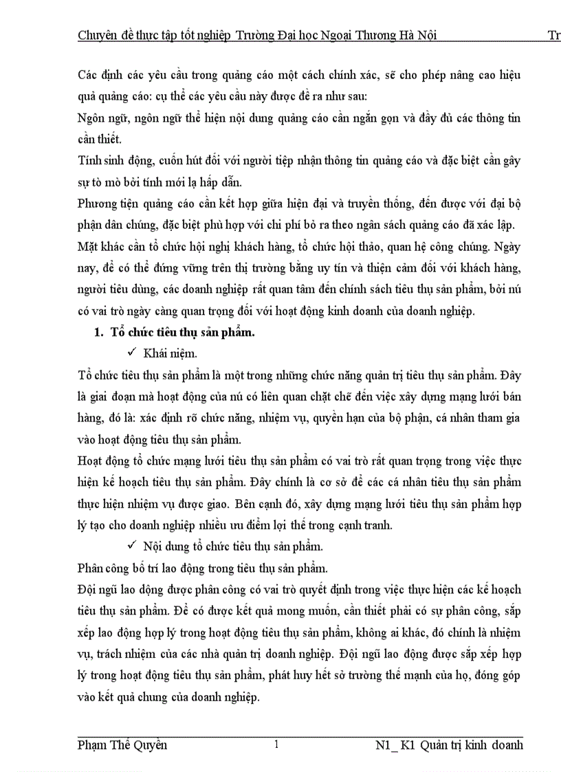image for page Nâng cao chất lượng tiêu thụ sản phẩm tại Công ty Chế tạo Điện cơ Hà Nội CTAMTD 1