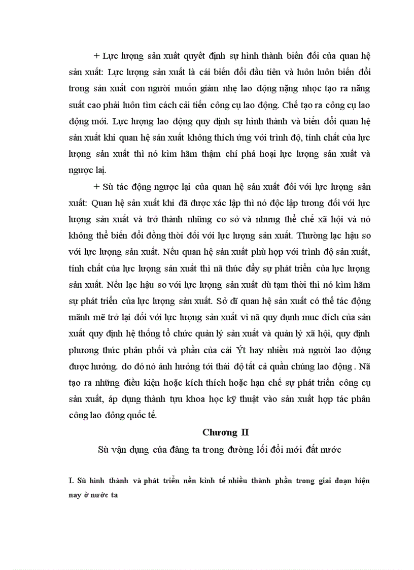image for page Sự vận dung quy luật quan hệ sản xuất phải phù hợp với trình độ phát triển của lực lượng sản xuất của đảng ta trong đường lối đổi mới đất nước hiện nay