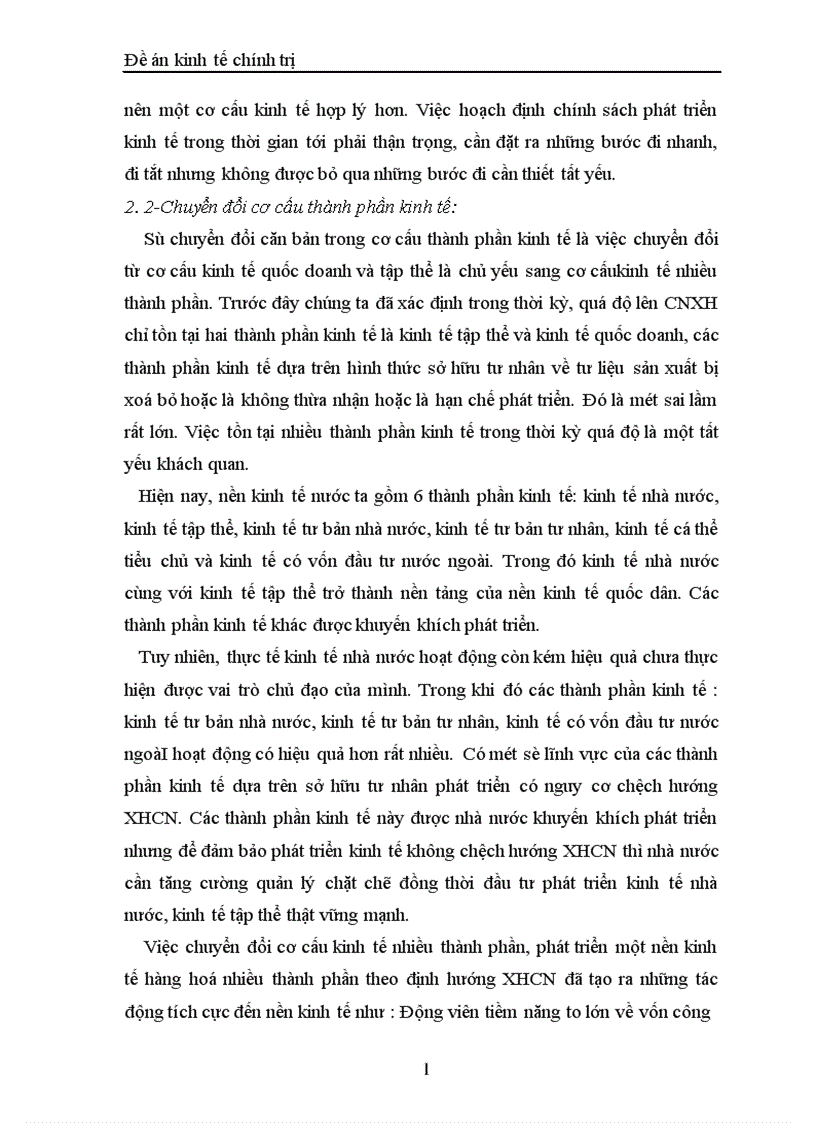 image for page Chuyển đổi cơ cấu kinh tế trong tiến trình CNH HĐH ở nước ta hiện nay