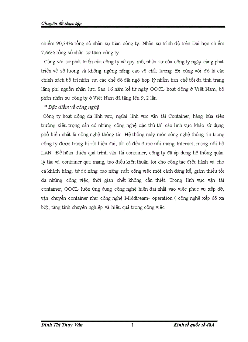 image for page Dịch vụ vận tải container của công ty tàu container hải ngoại Phương Đông OOCL