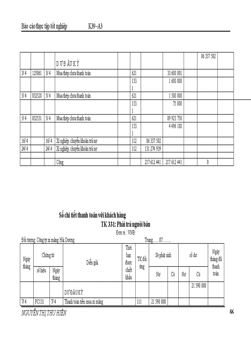 image for page Thực tế công tác kế toán bán hàng và xác định kết quả kinh doanh tại Công ty CPXD và TM Bắc