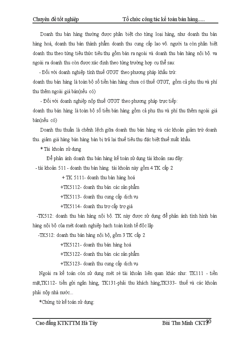 image for page Tổ chức kế toán bán hàng và xác định kết quả bán hàng tại Cửa hàng kinh doanh chiếu sáng đóng ngắt thuộc công ty vật liệu điện và dụng cụ cơ khí 1