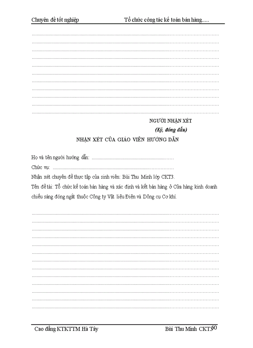 image for page Tổ chức kế toán bán hàng và xác định kết quả bán hàng tại Cửa hàng kinh doanh chiếu sáng đóng ngắt thuộc công ty vật liệu điện và dụng cụ cơ khí 1