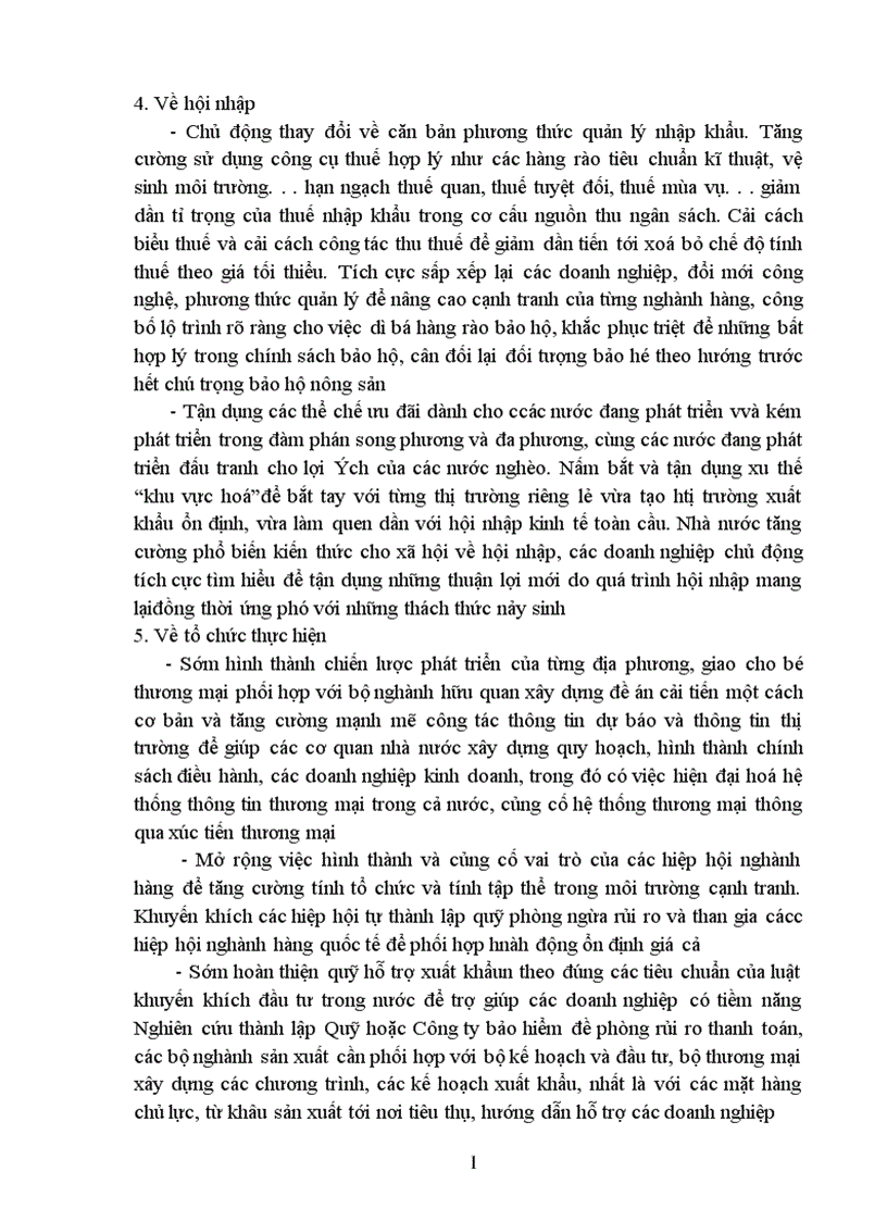 image for page Chính sách ngoại thương và các giải pháp phát triển ngoại thương điều kiện hội nhập AFTA