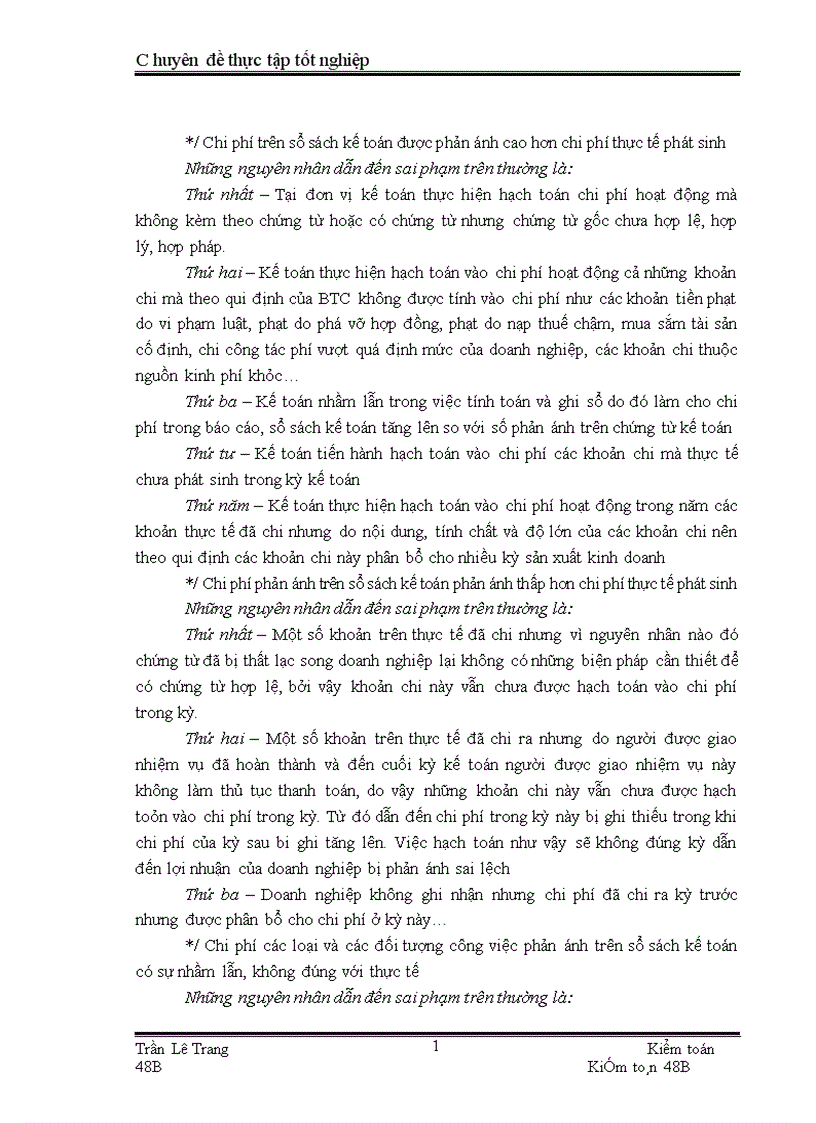 image for page Quy trình kiểm toán khoản mục chi phí hoạt động trong kiểm toán Báo cáo tài chính do Công ty TNHH kiểm toán PKF Việt Nam thực hiện 1