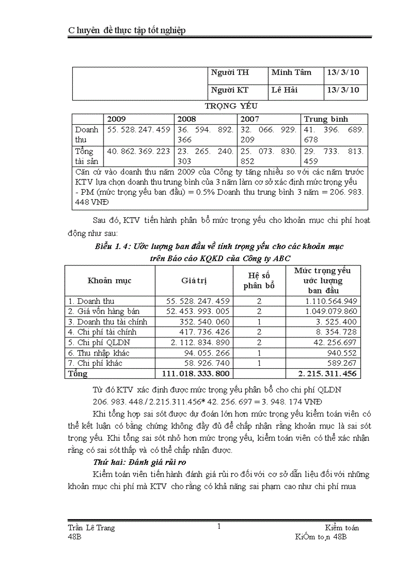 image for page Quy trình kiểm toán khoản mục chi phí hoạt động trong kiểm toán Báo cáo tài chính do Công ty TNHH kiểm toán PKF Việt Nam thực hiện 1