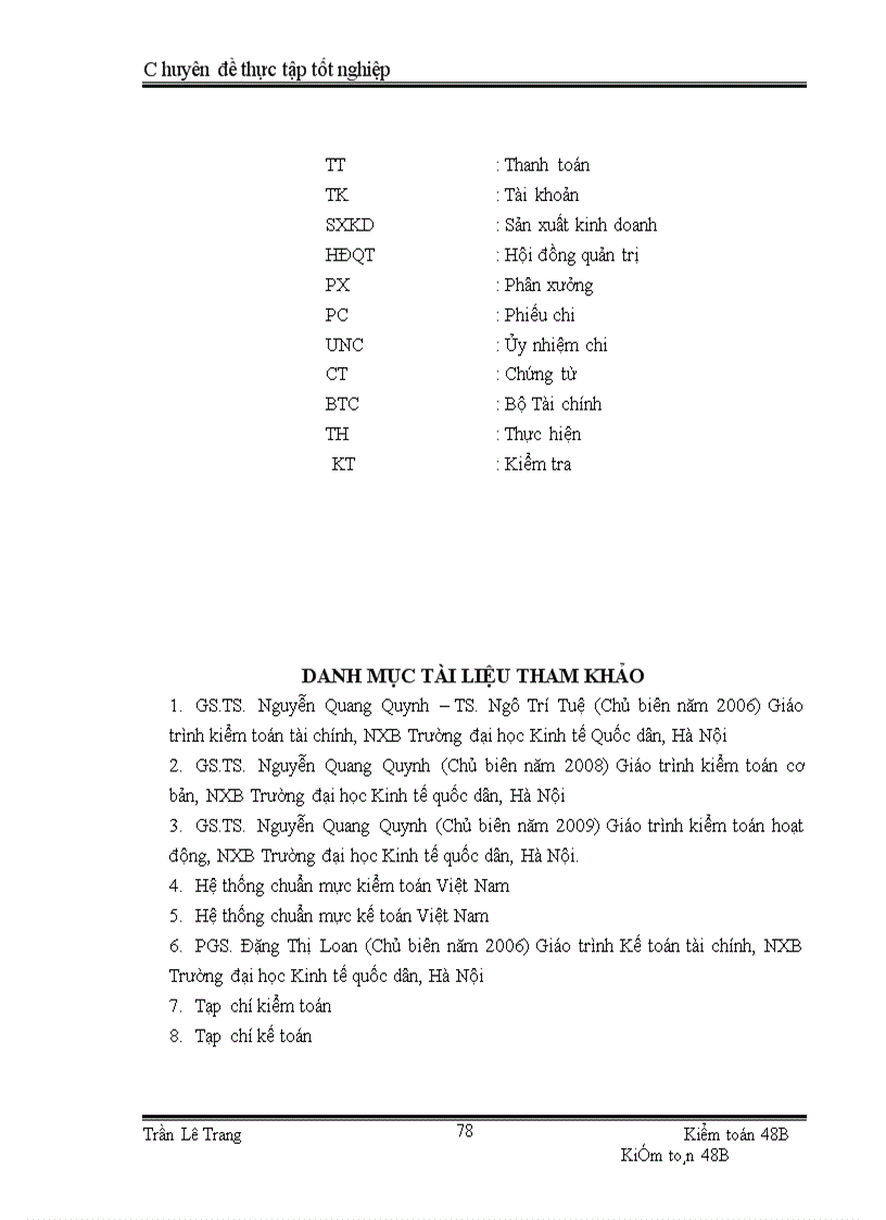 image for page Quy trình kiểm toán khoản mục chi phí hoạt động trong kiểm toán Báo cáo tài chính do Công ty TNHH kiểm toán PKF Việt Nam thực hiện 1