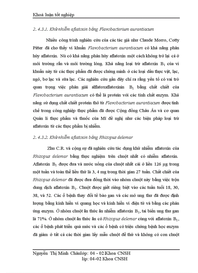 image for page Phân lập và tuyển chọn các chủng vi khuẩn và vi nấm có khả năng khử aflatoxin nhiễm trên ngô lạc ở mức độ cao 1