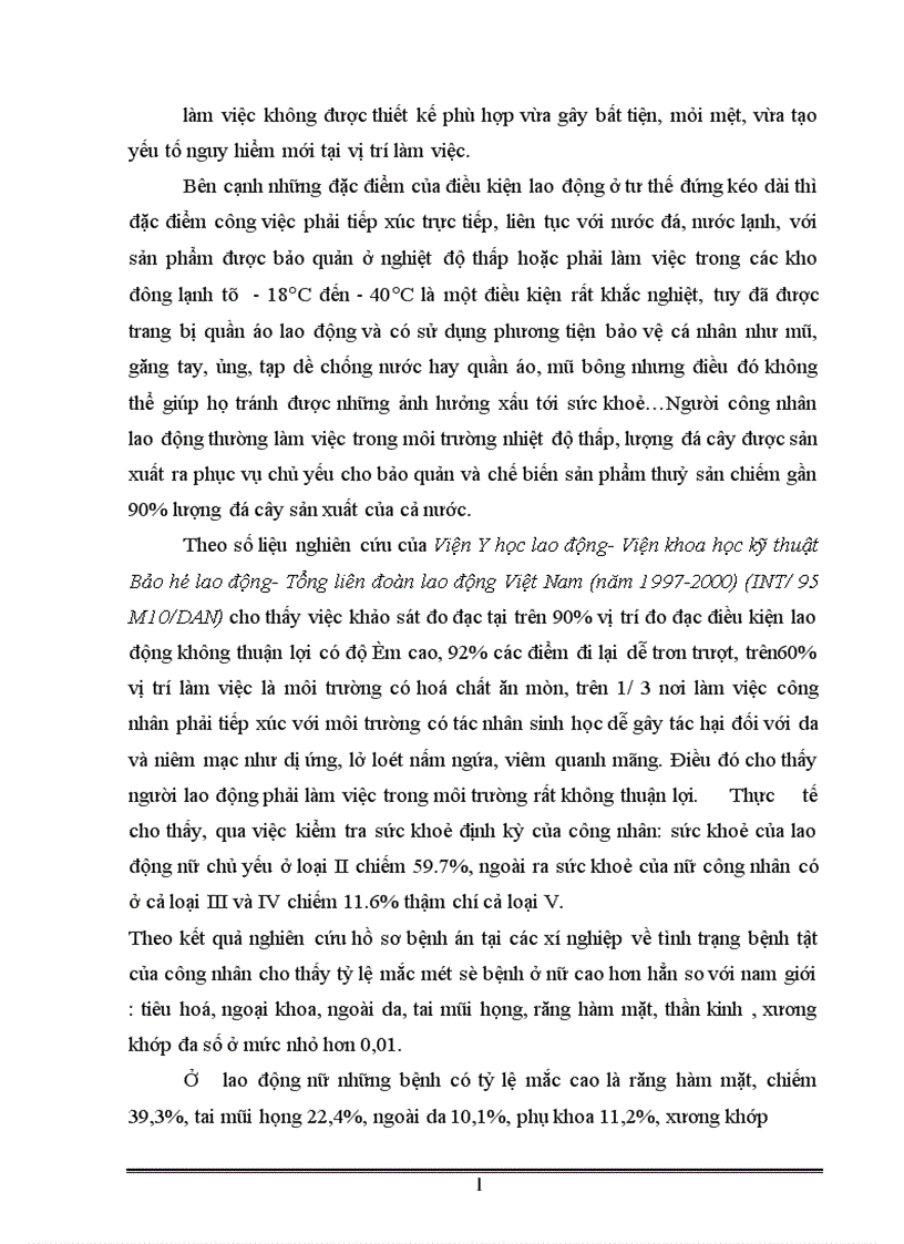 image for page ảnh hưởng của điều kiện lao động tới sức khoẻ Nữ công nhân ngành chế biến thuỷ sản 1