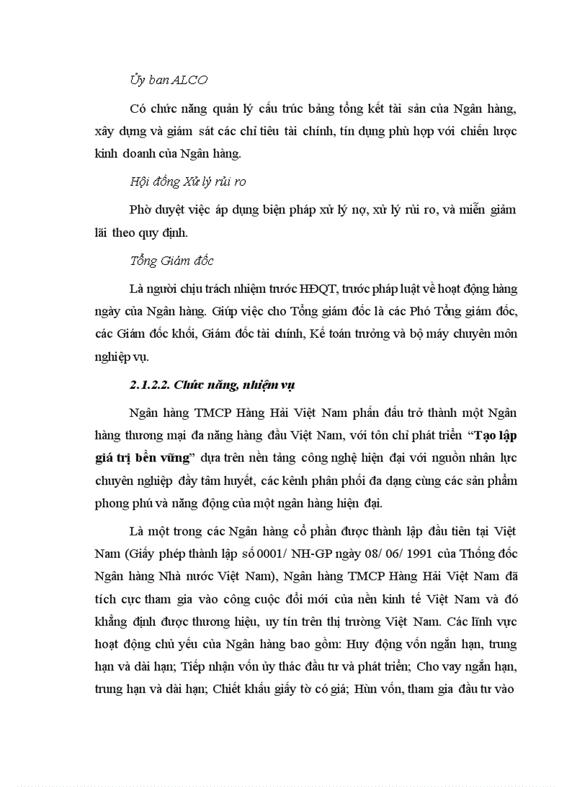 image for page Nâng cao chất lượng dịch vụ của Ngân hàng TMCP Hàng Hải Việt Nam