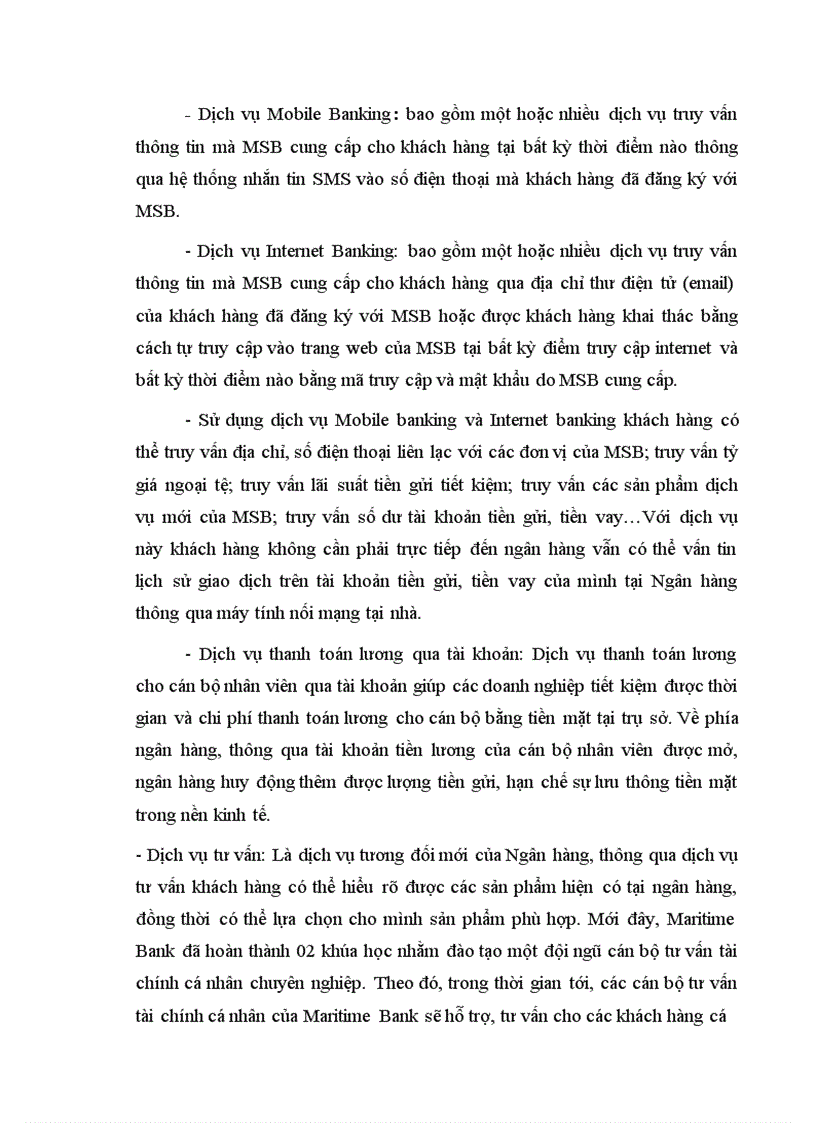 image for page Nâng cao chất lượng dịch vụ của Ngân hàng TMCP Hàng Hải Việt Nam