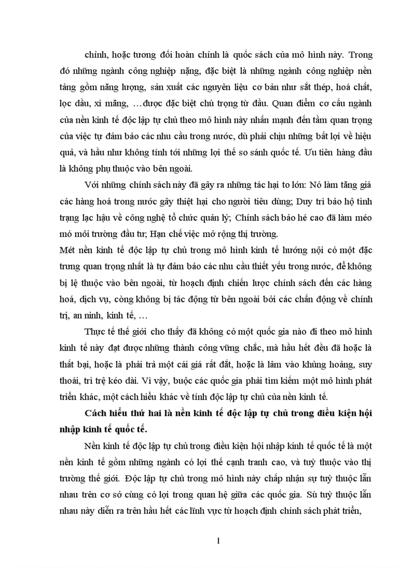 image for page Phép biện chứng về mâu thuẫn và việc phân tích mâu thuẫn giữa xây dựng kinh tế độc lập tự chủ với hội nhập kinh tế quốc tế 1