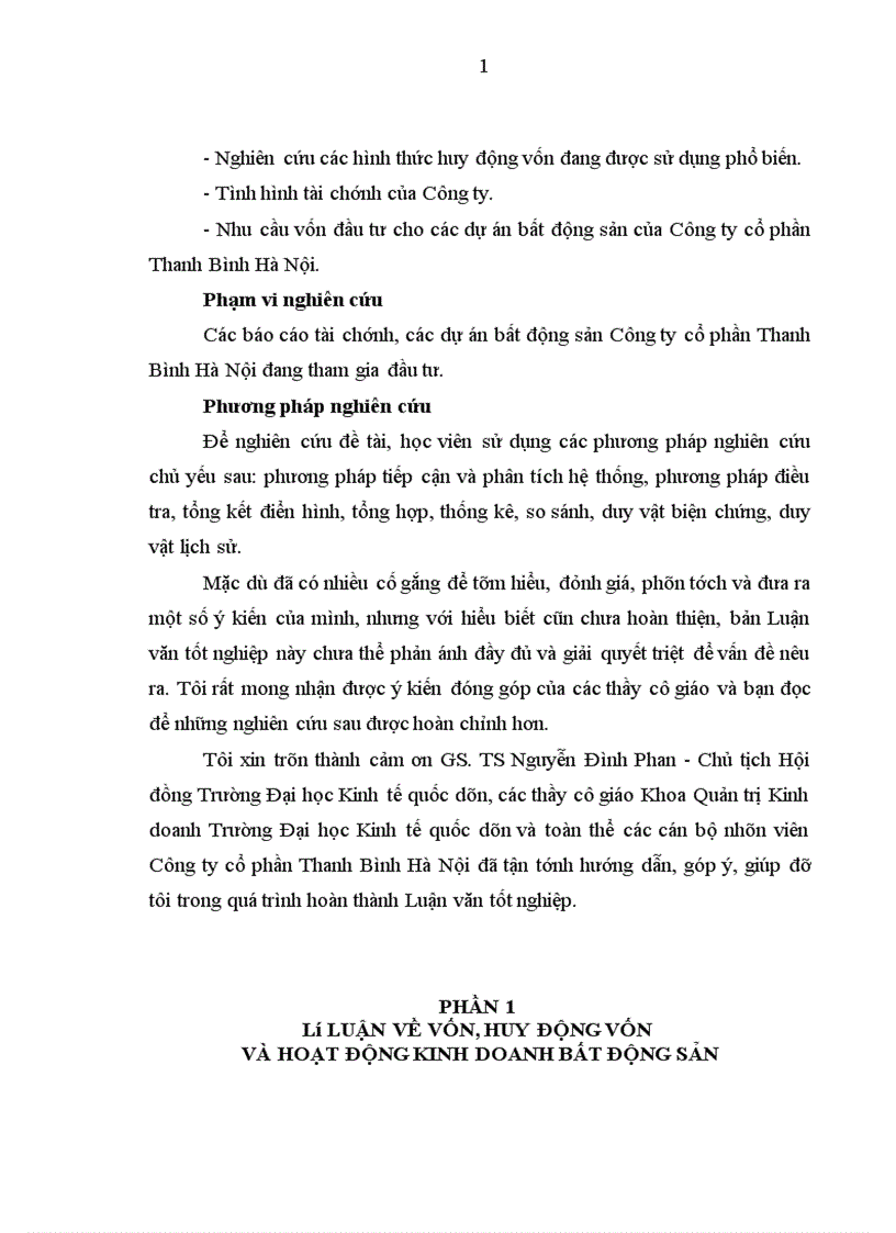 image for page Huy động vốn cho các dự án bất động sản của công ty cổ phần Thanh Bình Hà Nội