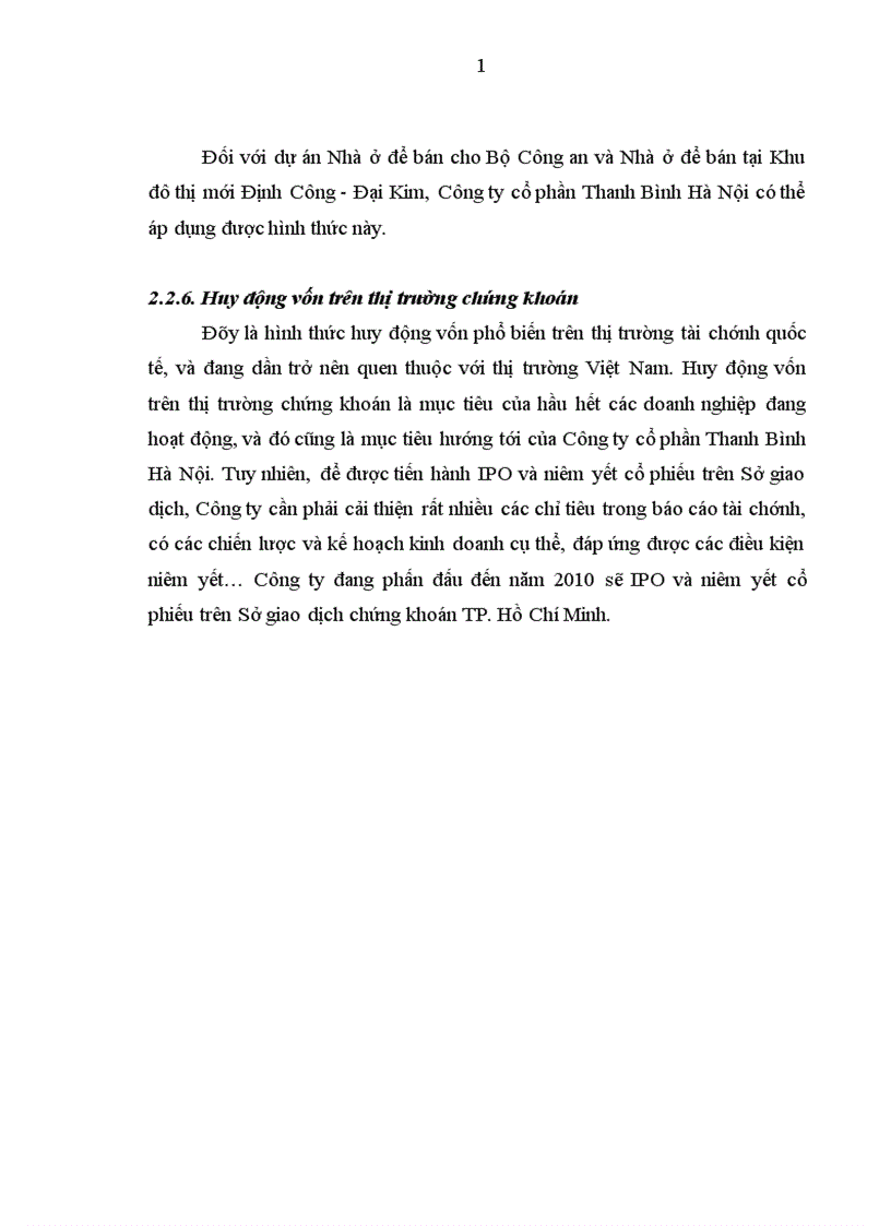 image for page Huy động vốn cho các dự án bất động sản của công ty cổ phần Thanh Bình Hà Nội