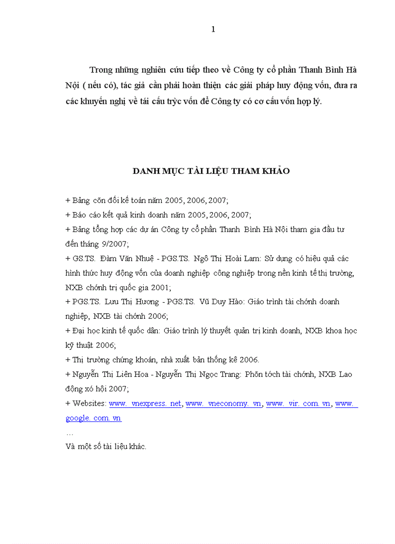 image for page Huy động vốn cho các dự án bất động sản của công ty cổ phần Thanh Bình Hà Nội