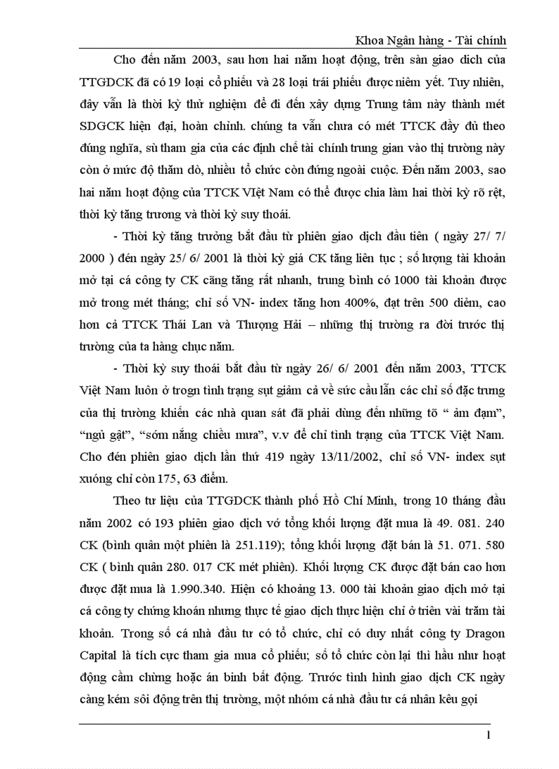 image for page Phát huy vai trò của Ngân hàng thương mại đối với sự phát triển của thị trường chứng khoán Việt Nam 1