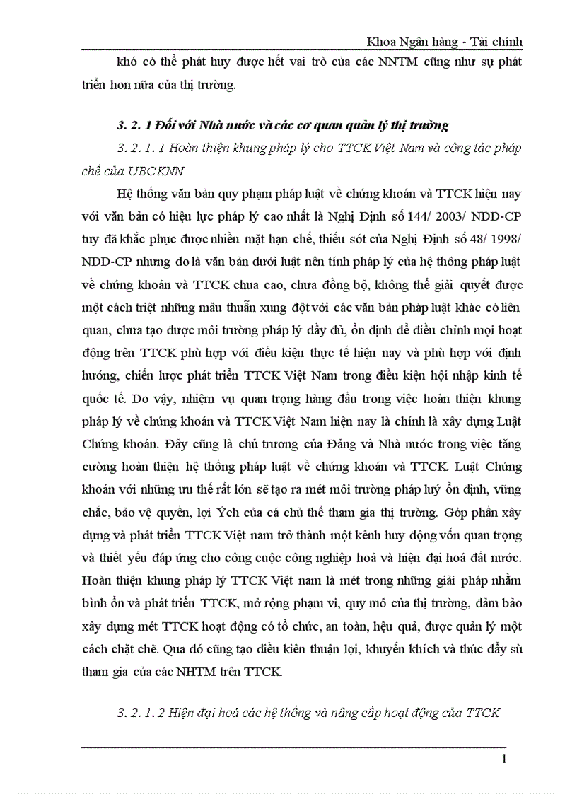 image for page Phát huy vai trò của Ngân hàng thương mại đối với sự phát triển của thị trường chứng khoán Việt Nam 1