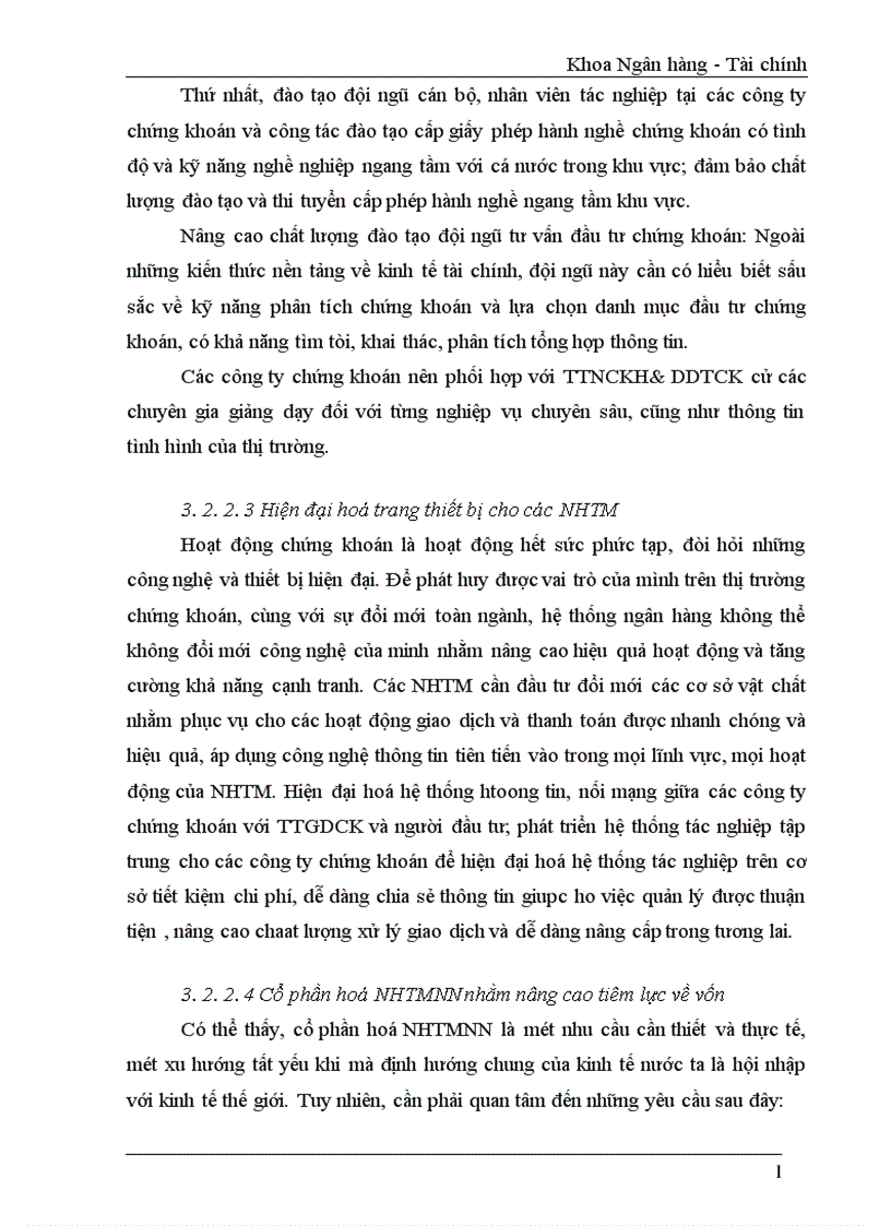 image for page Phát huy vai trò của Ngân hàng thương mại đối với sự phát triển của thị trường chứng khoán Việt Nam 1