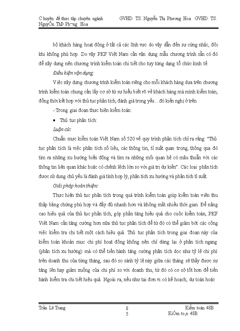 image for page Quy trình kiểm toán khoản mục chi phí hoạt động trong kiểm toán Báo cáo tài chính do Công ty TNHH kiểm toán PKF Việt Nam thực hiện 1
