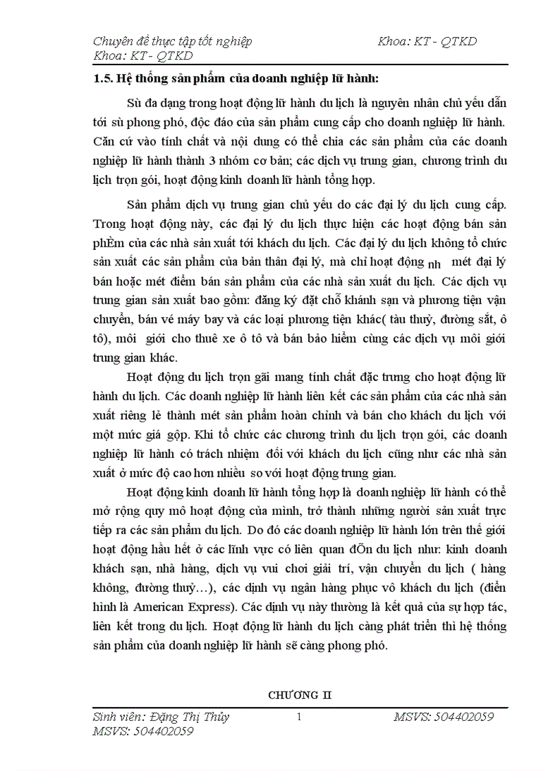 image for page Phân tích hoạt động kinh doanh của Công ty Cổ phần Du lịch Hoàng Nguyên
