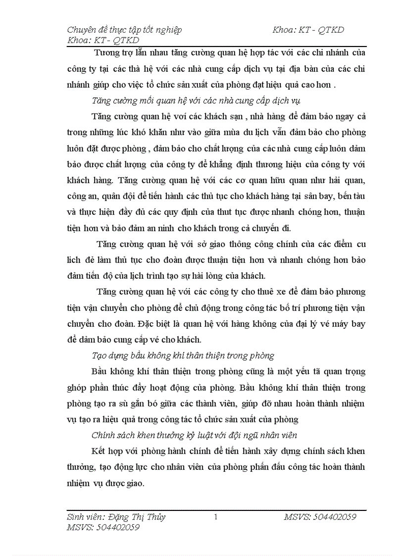 image for page Phân tích hoạt động kinh doanh của Công ty Cổ phần Du lịch Hoàng Nguyên