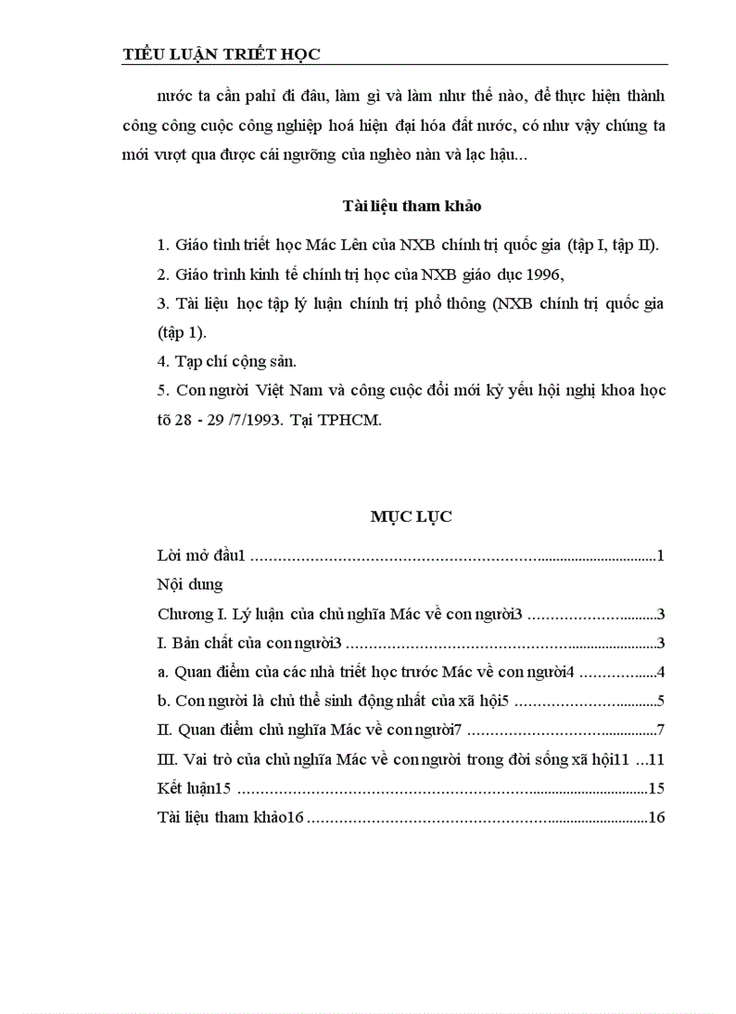 image for page Quan điểm của chủ nghĩa Mác về con người 1