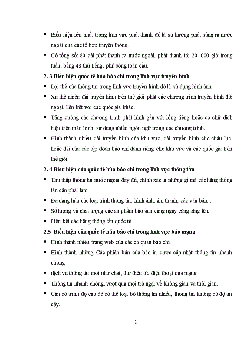 image for page Xu hướng báo chí Việt Nam