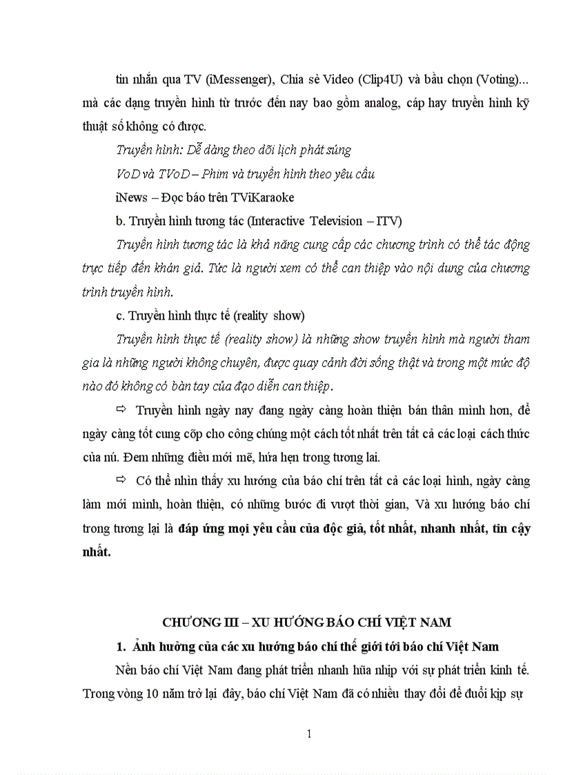 image for page Xu hướng báo chí Việt Nam