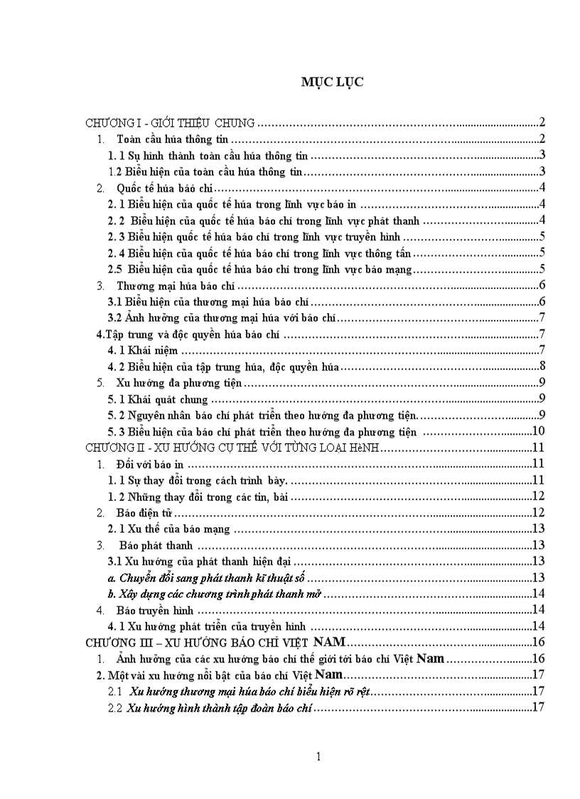 image for page Xu hướng báo chí Việt Nam