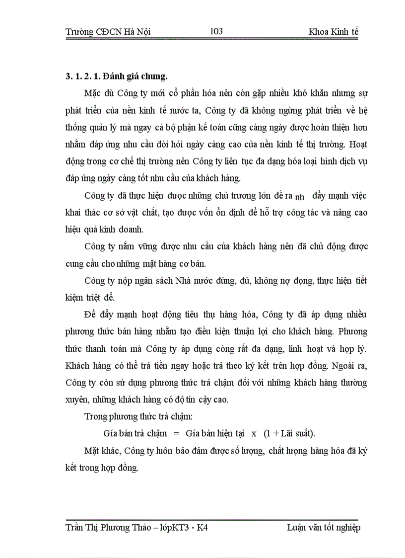 image for page Kế toán tiêu thụ hàng hóa và xác định kết quả tiêu thụ ở Công ty Cổ phần Ô tô Vận tải Hà Tây 1