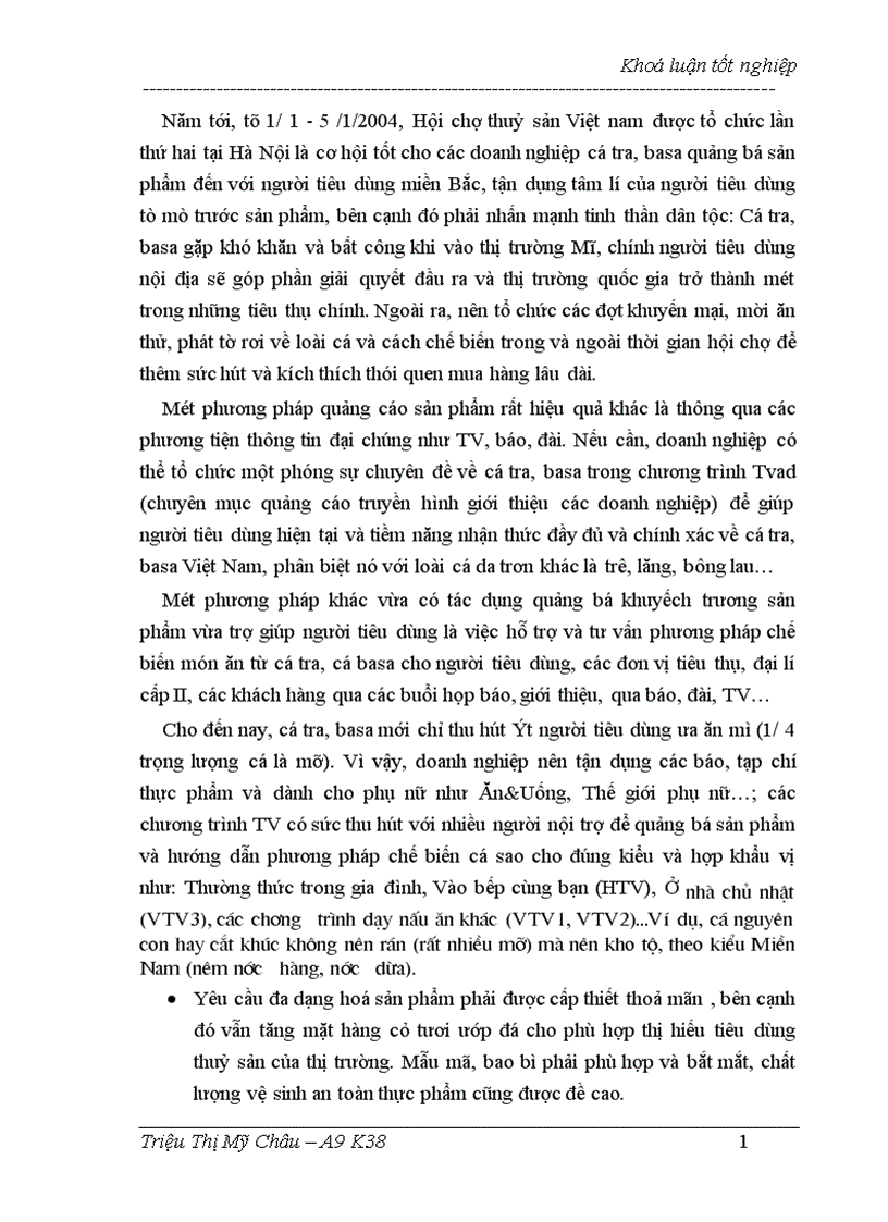 image for page Một số giải pháp tìm kiếm thị trường đầu ra cho cá tra và cá basa Việt Nam