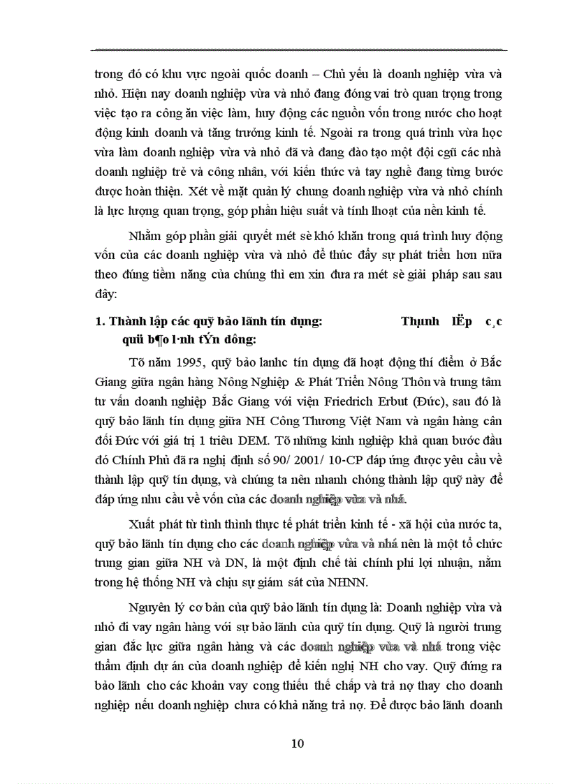 image for page Một số giải pháp huy động vốn nhằm thúc đẩy sự phát triển của các doanh nghiệp vừa và nhỏ ở Việt Nam trong giai đoạn tới 2001 2005