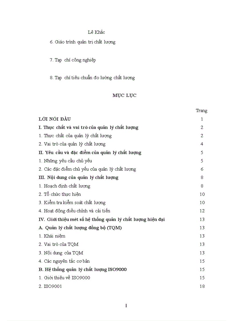 image for page Một số vấn đề về quản lý chất lượng trong các doanh nghiệp công nghiệp 1