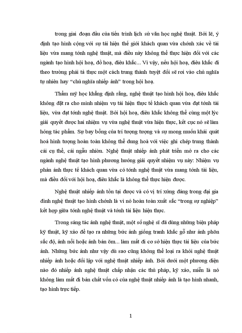 image for page Nghệ thuật tạo hình nhiếp ảnh