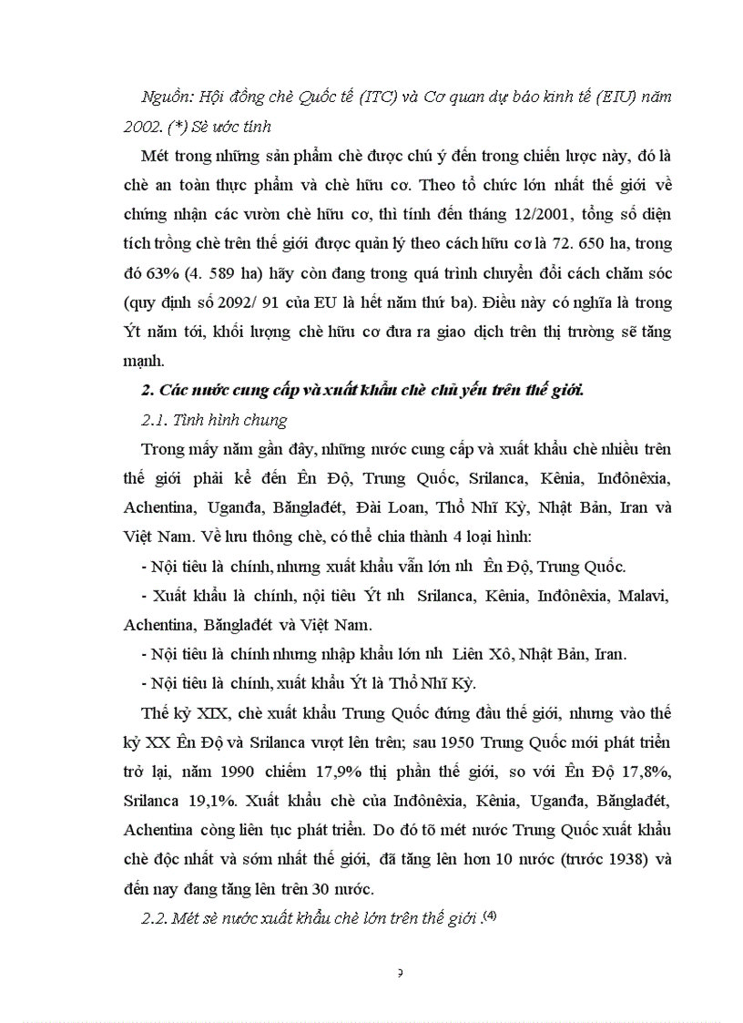 image for page Các giải pháp nâng cao khả năng cạnh tranh của mặt hàng chè nhằm tăng sản lượng xuất khẩu ra thị trường quốc tế