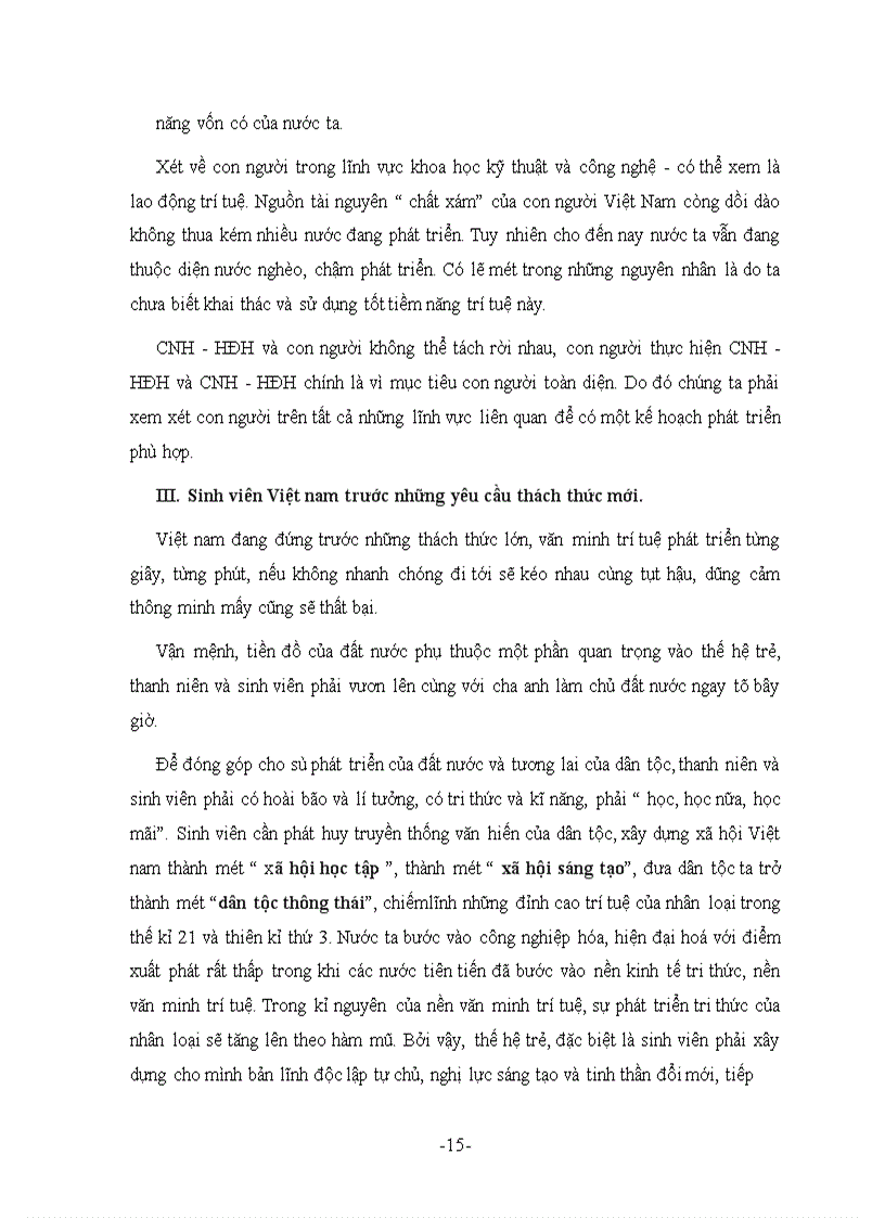 image for page Phát triển nguồn nhân lực phục vụ quá trình CNH HĐH ở Việt Nam