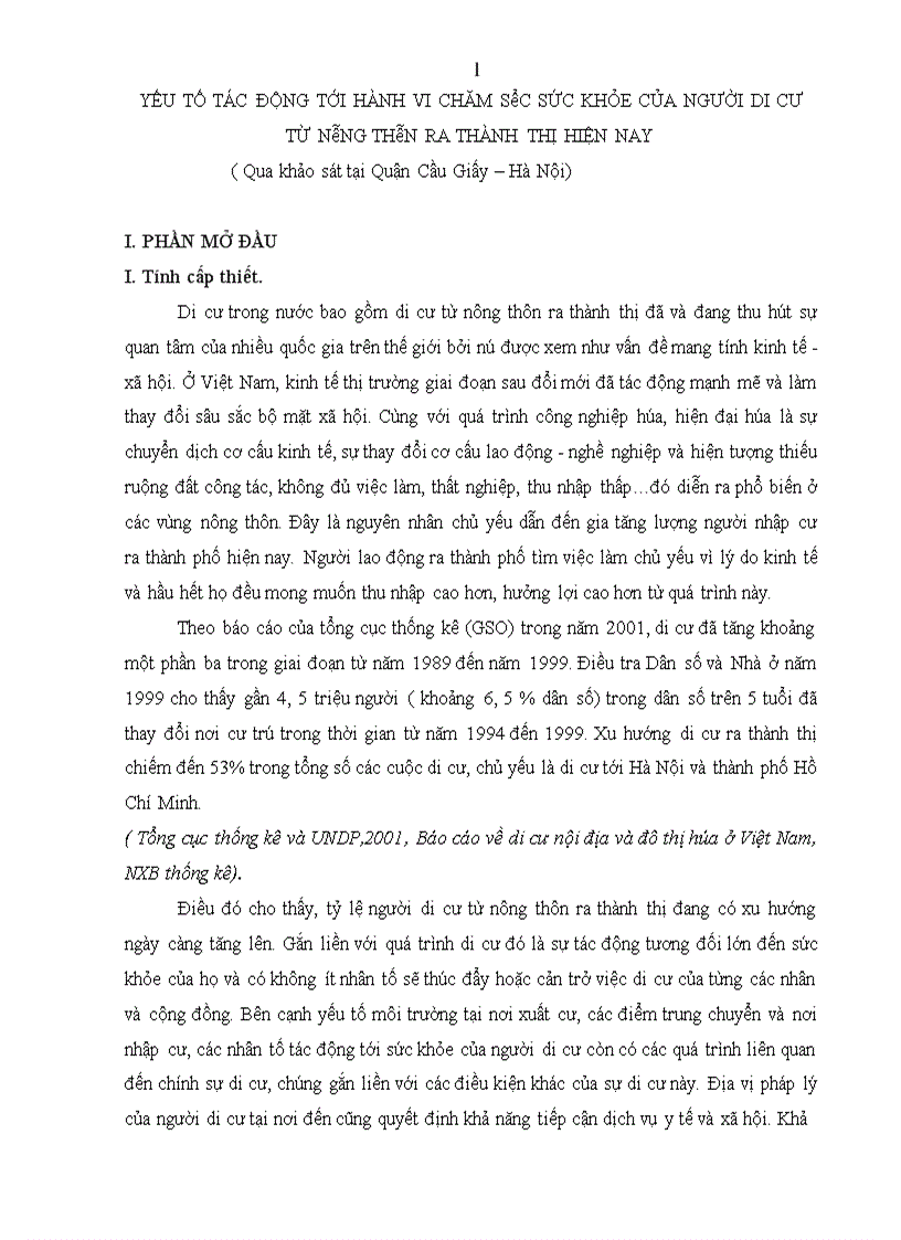 image for page Yếu tố tác động tới hành vi chăm sóc sức khỏe của người di cư từ nông thôn ra thành thị hiện nay