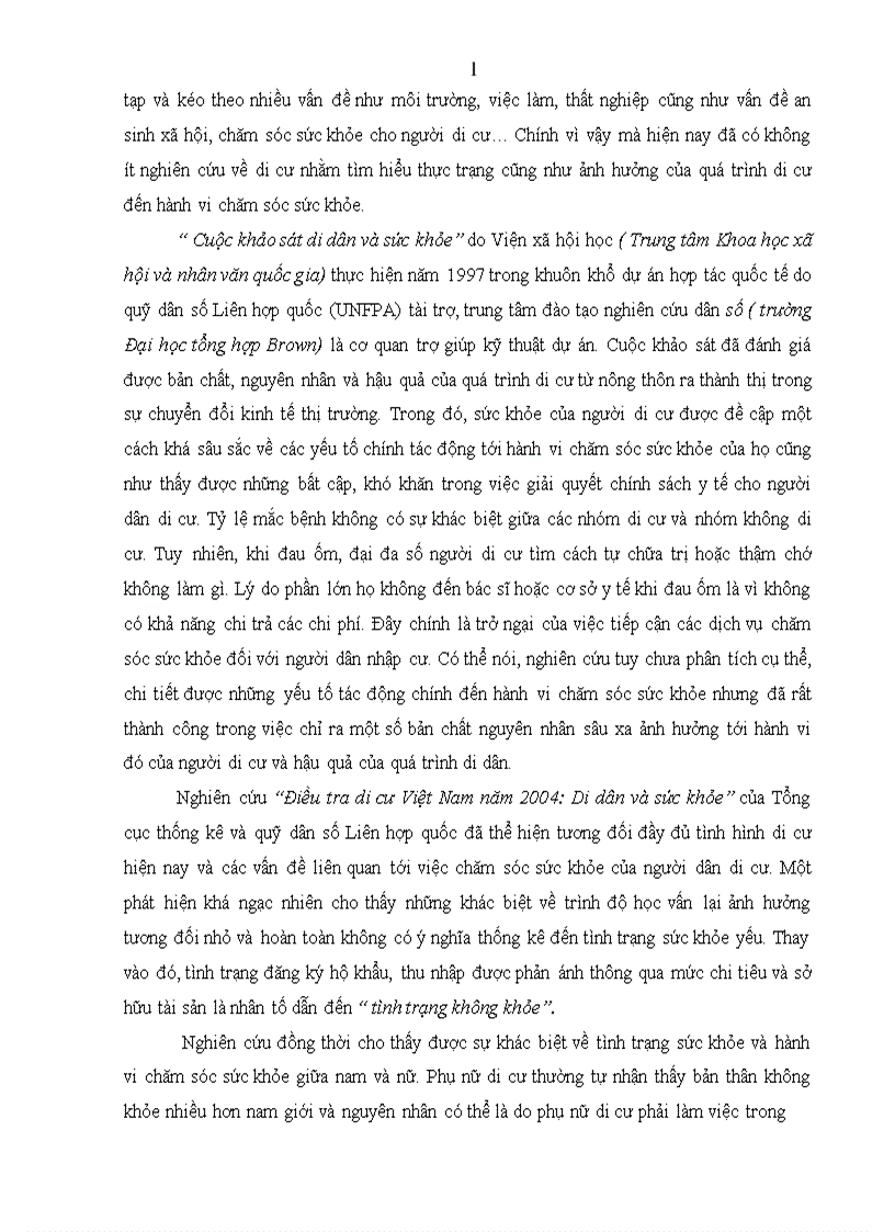 image for page Yếu tố tác động tới hành vi chăm sóc sức khỏe của người di cư từ nông thôn ra thành thị hiện nay