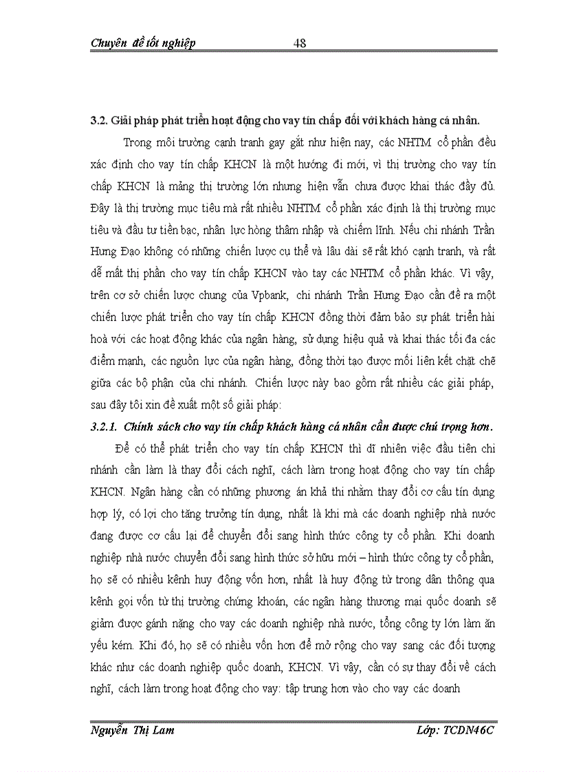 image for page Phát triển hoạt động cho vay tín chấp đối với khách hàng cá nhân tại VPBank chi nhánh Trần Hưng Đạo Hà Nội 1