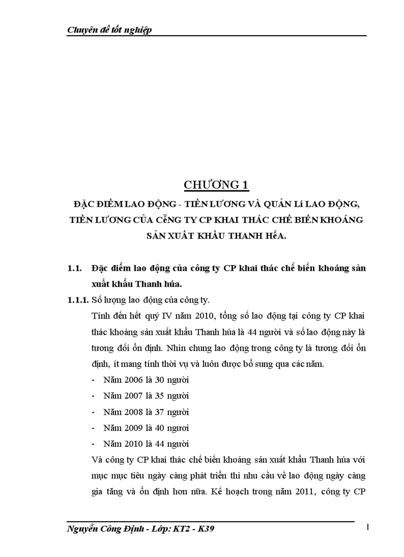 image for page Hoàn thiện công tác kế toán tiền lương và các khoản trích theo lương tại Công ty cổ phần khai thác chế biến khoáng sản xuất khẩu Thanh Hóa